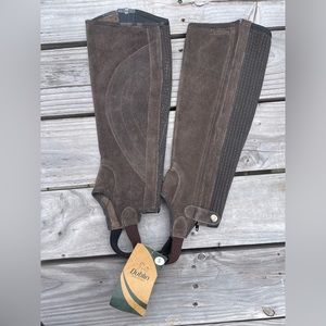 Brown Dublin Half Chaps